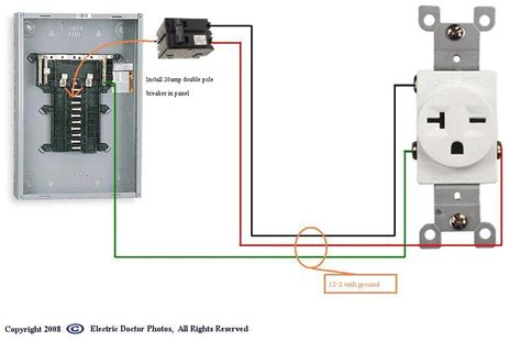 how to wire a 20 amp junction box|outdoor 20 amp electrical outlet.